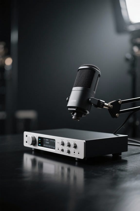 broadcast quality audio setup