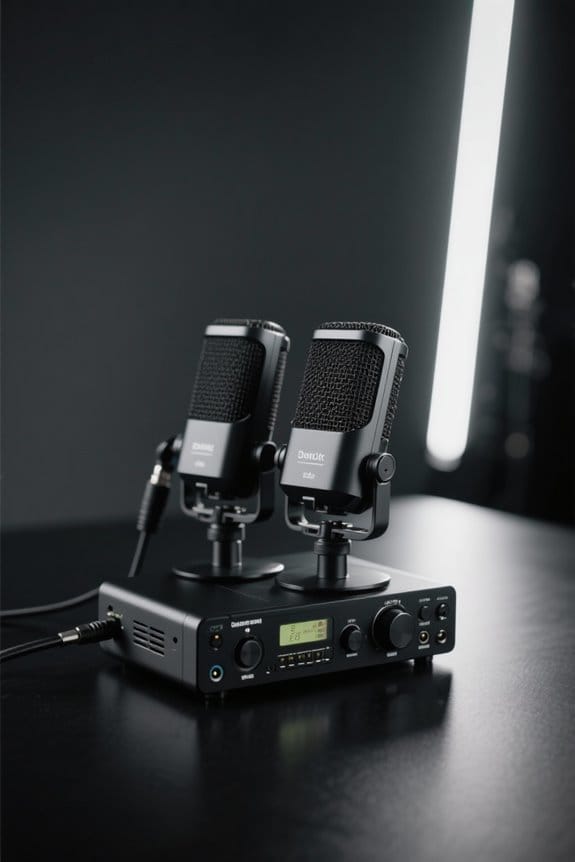 dual recording systems setup