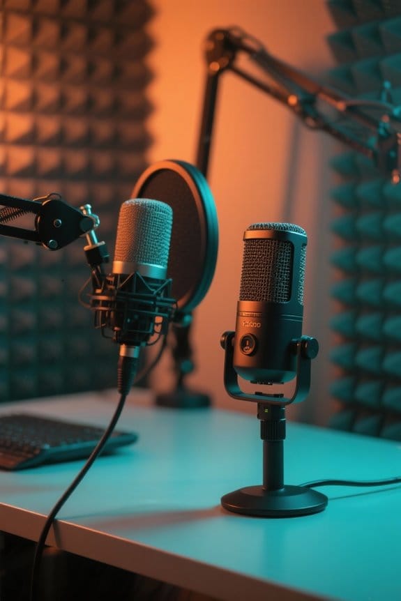 dynamic vs condenser microphones