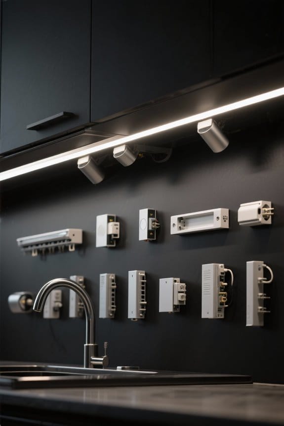 hardwired under cabinet lighting