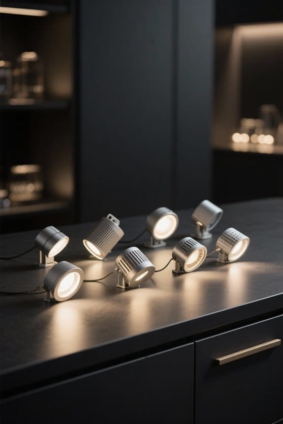 humidity rated cabinet lights