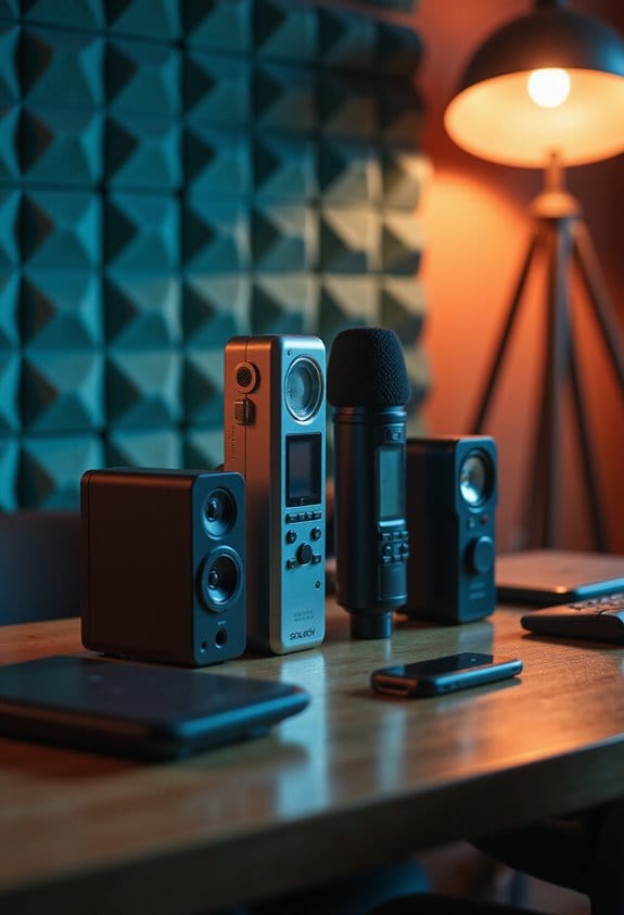 key factors for wav recorders