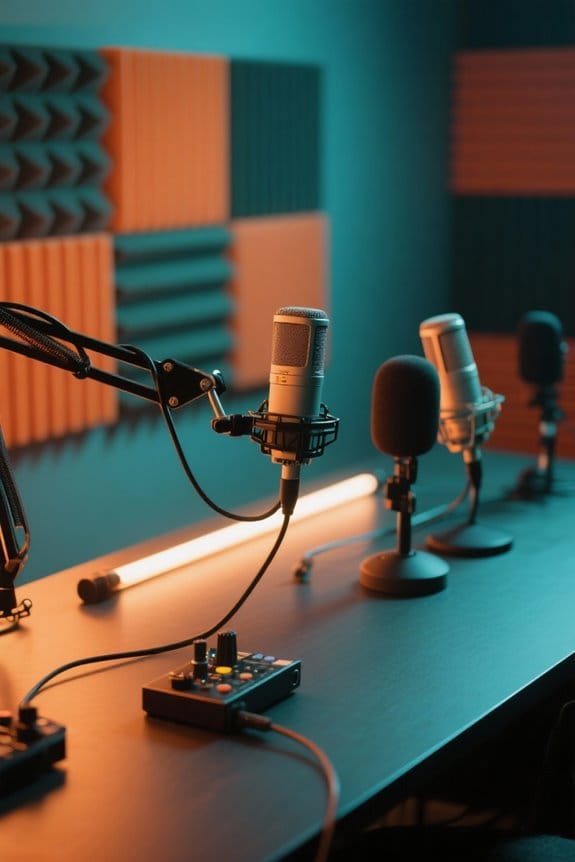 microphone techniques for softness