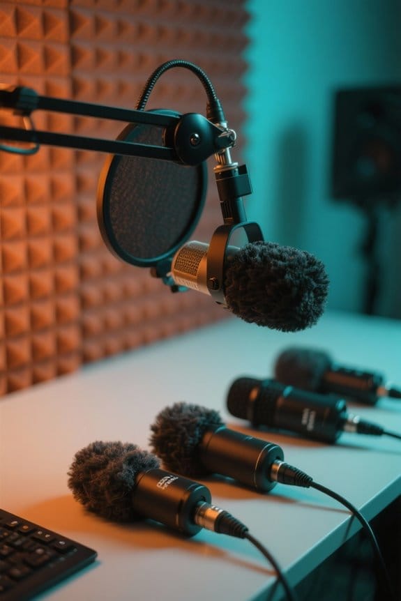 optimizing microphone windscreen fit