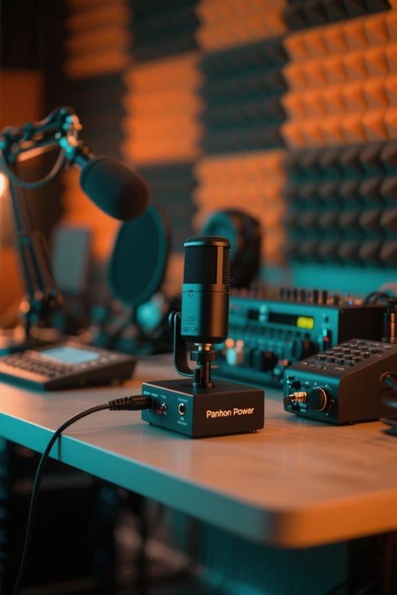 phantom power for microphones