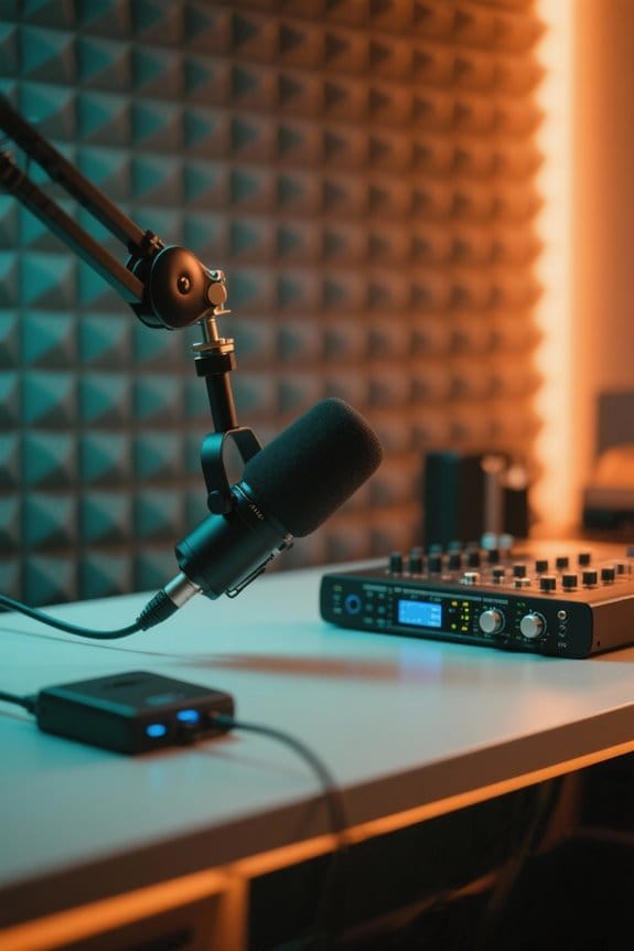 reduce usb microphone latency