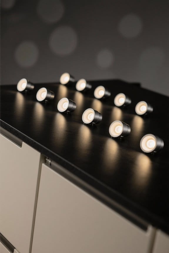 refrigerator cabinet lighting options