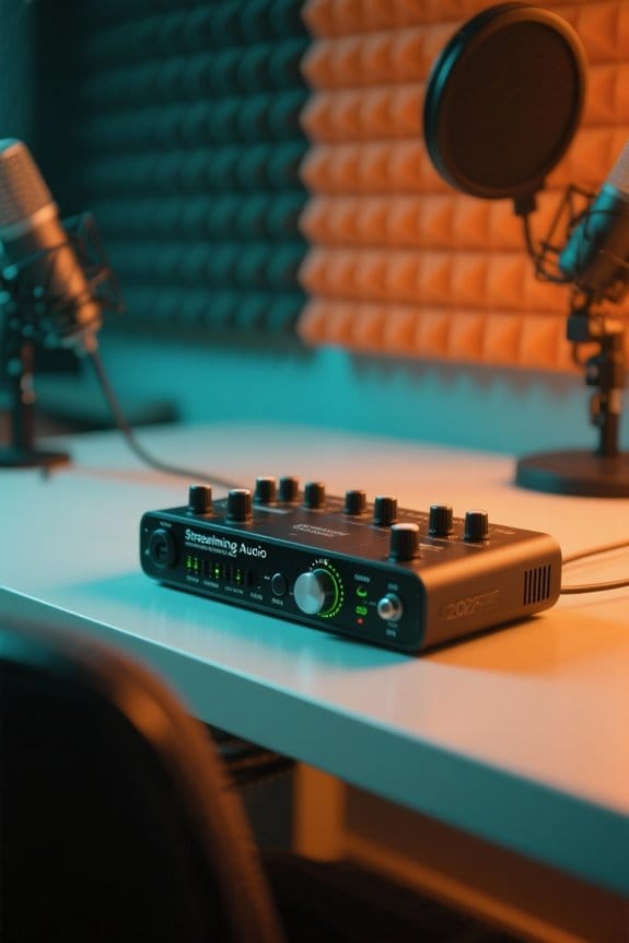 streaming audio interface selection