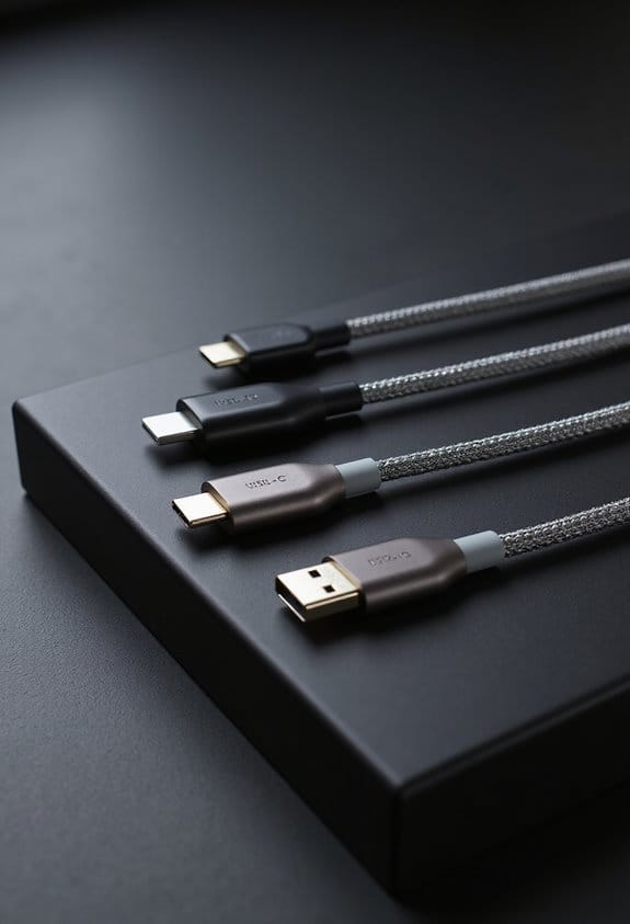 stylish braided usb c cables