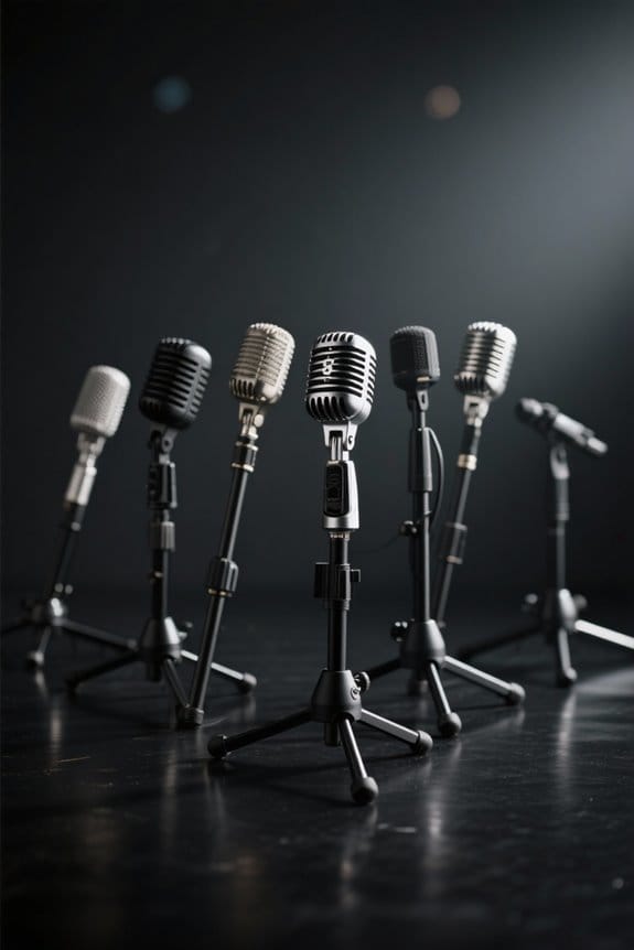 top collapsible mic stands