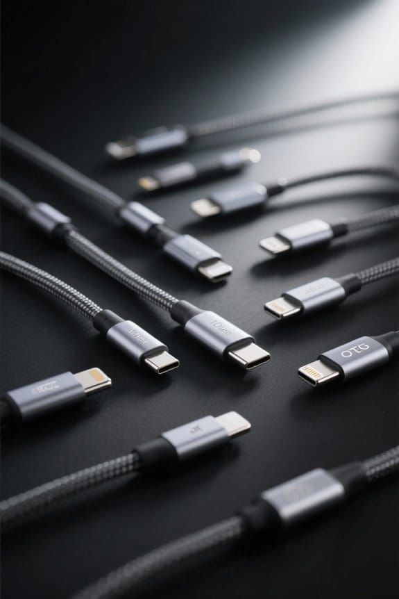 top lightning otg cables