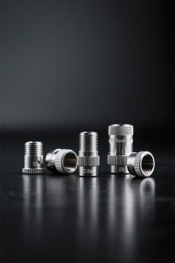 top microphone thread adapters