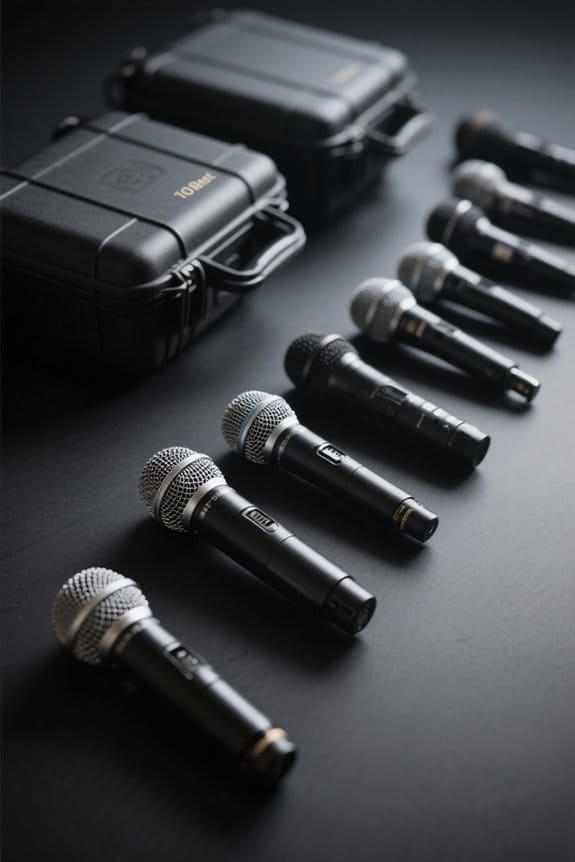 top microphones hard cases