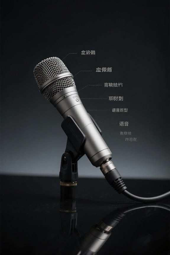 voice type microphone positioning