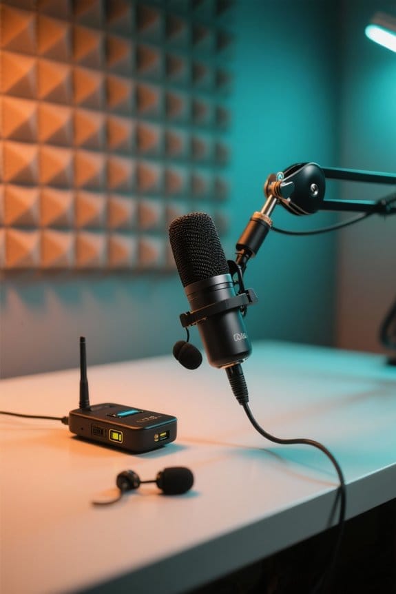 wireless lavalier microphone challenges